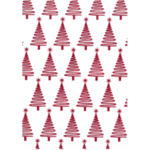 Xmas 2M Glitter Wrap White Red Silver
