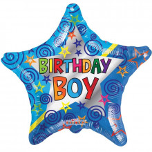 Birthday Boy Foil Balloon