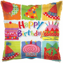 Birthday Pillow Foil Balloon