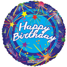 Happy Birthday Foil Balloon