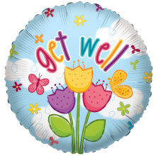 Get Well Foil Balloon