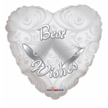 Best Wishes Wedding Foil Balloon