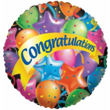 Congratulations Foil Balloon