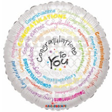 Congratulations To You Foil Balloon