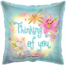 Thinking Of You Pillow Foil Balloon