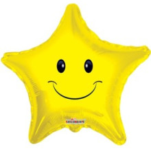 Smiley Face Foil Balloon