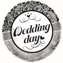 Wedding Day Ornaments Foil Balloon