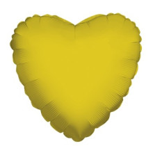 Gold Heart Foil Balloon
