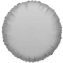 Silver Round Foil Balloon
