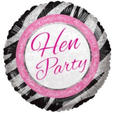 Hen Party Foil Balloon