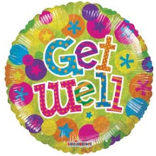 Get Well F/Balloon