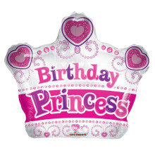 Princess Birthday Foil Balloon