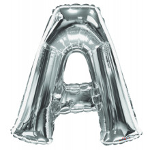 Foil Balloon Letters Silver 'A'