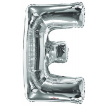 Foil Balloon Letters Silver 'E'