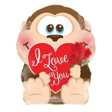 I Love You Foil Balloon