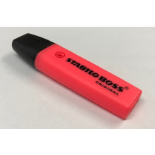 Red Stabilo Boss Highlighter Boxed