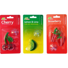 Car Air Freshener Fruit Shaped & Scented
