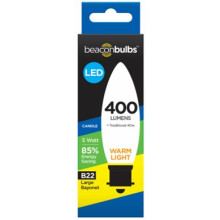 LED Light Bulb Candle B22 Bayonet