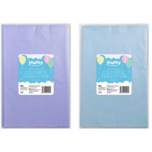 Jaunty Pastel Plastic Tablecover 3 Pack