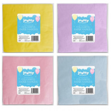 Jaunty Pastel Paper Napkins 40 Pack