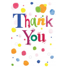 Thank You Cards Spots IW313