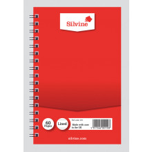 Silvine Spiral Memo Book Feint 6"x4" 60p