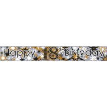 2.5m Party Banner Age 18 Male