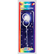 Number Sparkler Silver No.1