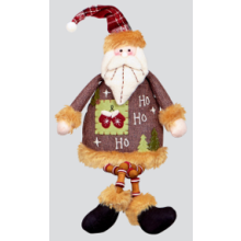 40cm Patchwork Santa/Snowman