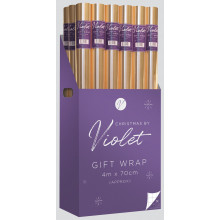 4M Roll Wrap Gold Foil