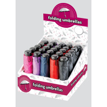 Folding Umbrella Assorted CDU