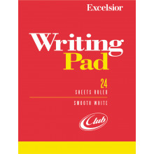 Ruled Pads Excelsior White 24 sheets