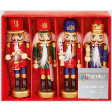 4 Piece Nutcracker Set