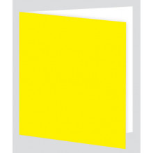 Plain Yellow Gift Tag - Adhesive