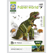 Paper World 3D Puzzle Kits - 6 Assorted