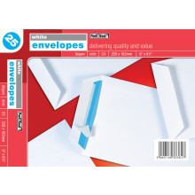 White Envelopes C5 Peel & Seal 25s