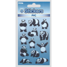 PVC Stickers Pandas PVC06