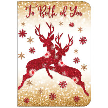 Special Friends Modern 50 Xmas Card