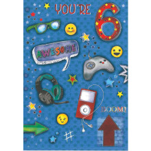 Greetings Cards Age 6 Male