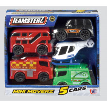 Teamsterz Set of 5 Mini Moverz
