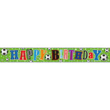 2.5m Party Banner Football Boy