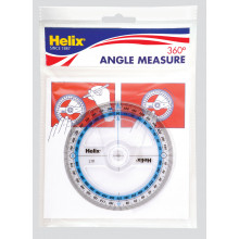 Helix 360 Degree Angle Measure
