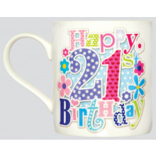 Milestone Mug 21st Female