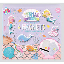 Mermaid Magnets Mould & Paint