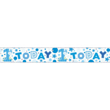 2.5m Party Banner Age 1 Boy