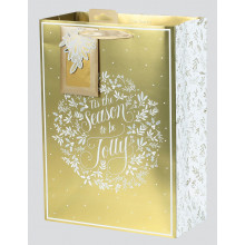 Gift Bag Golden Foliage Large