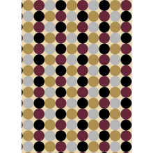Flat Gift Wrap Male Dots GW2612
