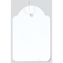 Strung Tags 36x53mm Pack 100