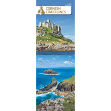 D1214 Calendar Cornish Coast Slim