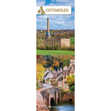 D1201 Slim Calendar Cotswolds